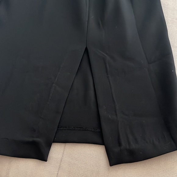 Midi black dress with ruffles from Lulu’s - Picture 3 of 10